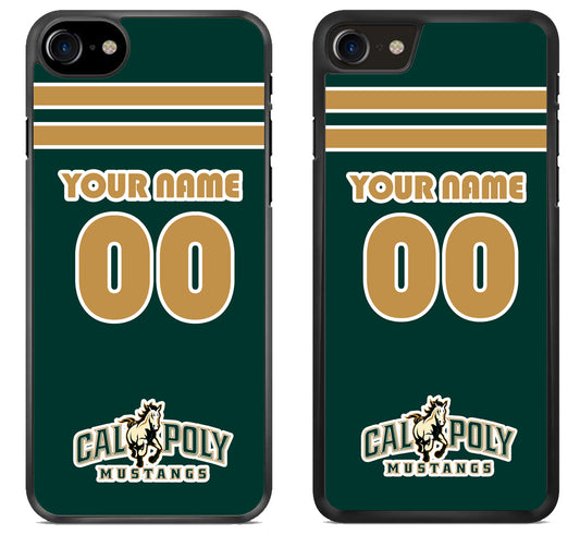 Custom Personalized Cal Poly Mustangs iPhone SE 2020 | iPhone SE 2022 Case