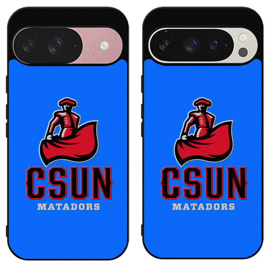 Cal State Northridge Matadors Logo Google Pixel 9 | 9 Pro | 9 Pro XL Case