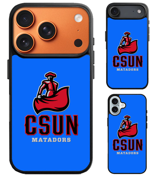 Cal State Northridge Matadors Logo iPhone Air | iPhone 17 | 17 Pro | 17 Pro Max Case