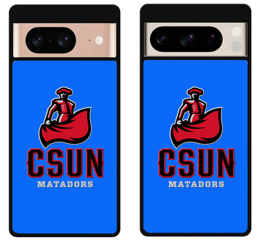 Cal State Northridge Matadors Logo Google Pixel 8 | 8 Pro Case