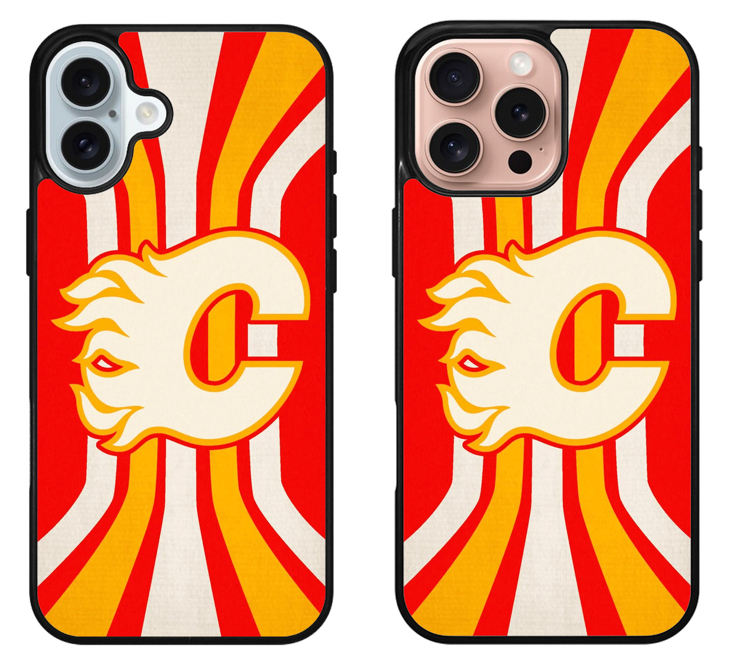 Calgary Flames Colorfull iPhone 16 | 16 Plus | 16 Pro | 16 Pro Max Case