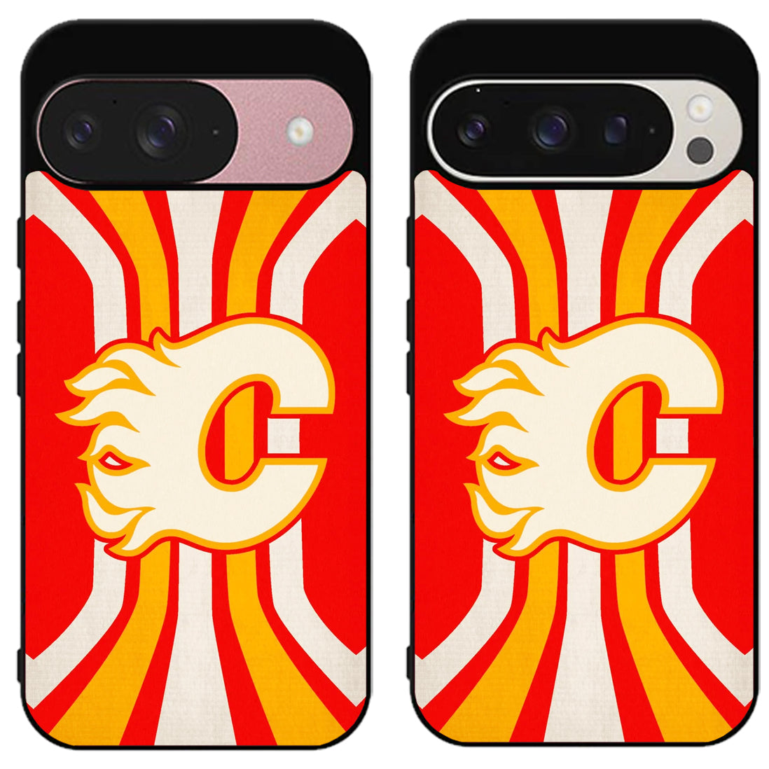 Calgary Flames Colorfull Google Pixel 9 | 9 Pro | 9 Pro XL Case