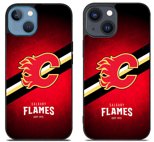 Calgary Flames Cover iPhone 15 | iPhone 15 Plus Case