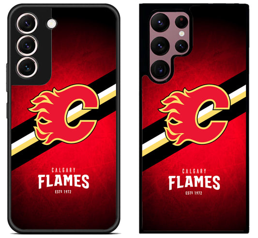 Calgary Flames Cover Samsung Galaxy S22 | S22+ | S22 Ultra Case