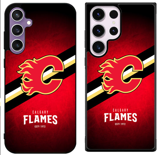 Calgary Flames Cover Samsung Galaxy S24 | S24+ | S24 Ultra Case