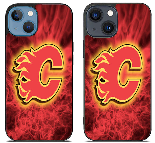 Calgary Flames Logo iPhone 15 | iPhone 15 Plus Case