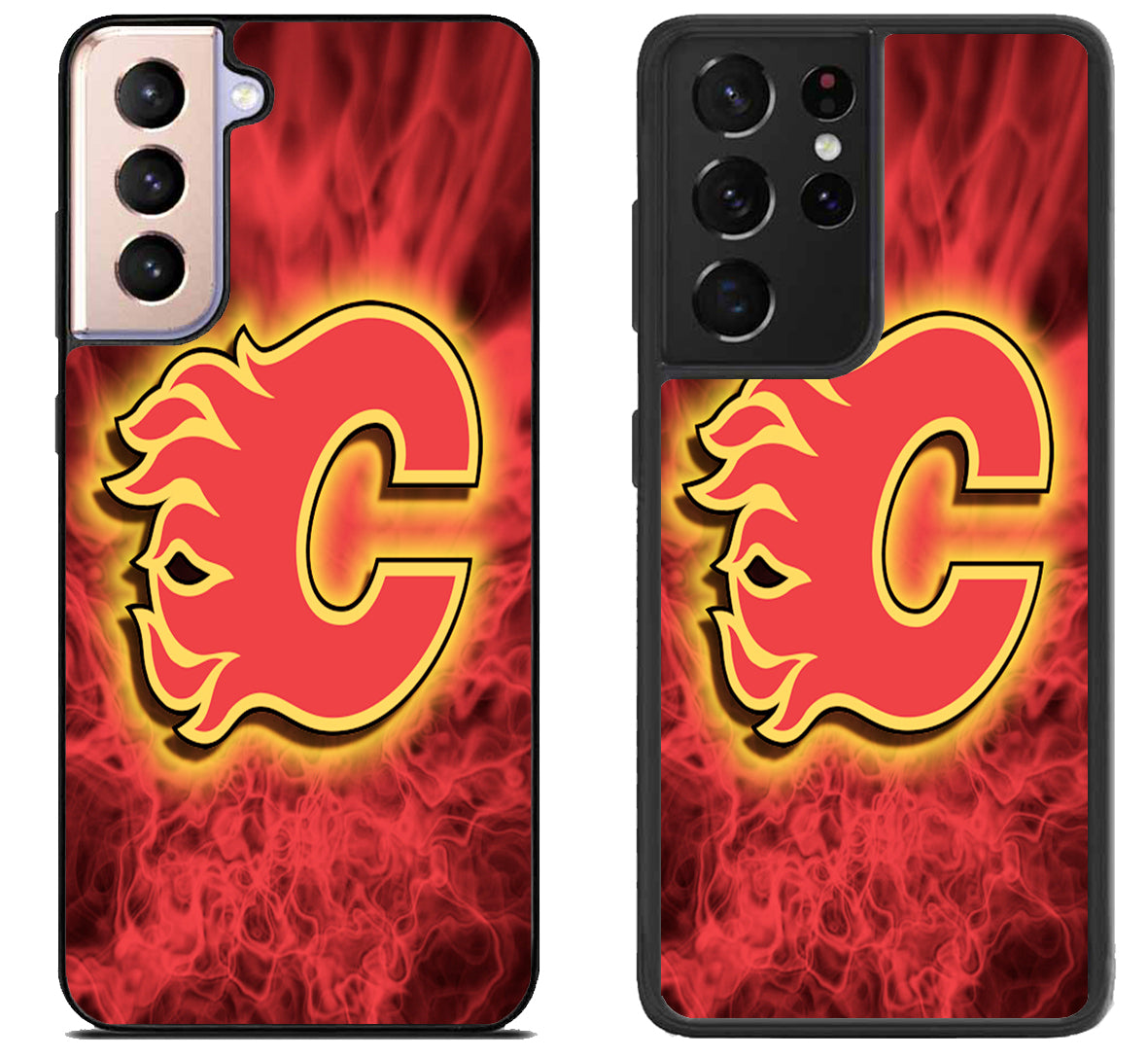 Calgary Flames Logo Samsung Galaxy S21 | S21 FE | S21+ | S21 Ultra Case