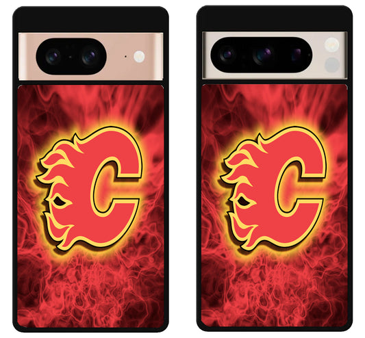 Calgary Flames Logo Google Pixel 8 | 8 Pro Case