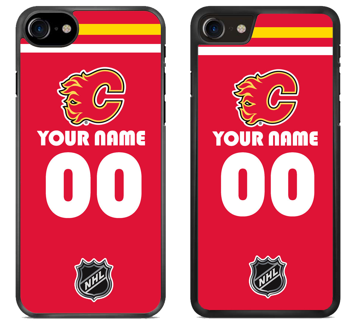 Custom Personalized Calgary Flames NHL iPhone SE 2020 | iPhone SE 2022 Case