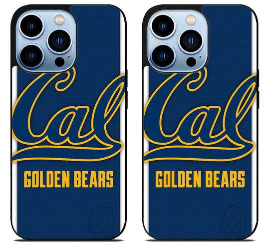 California Golden Bears Stripe iPhone 15 Pro | iPhone 15 Pro Max Case