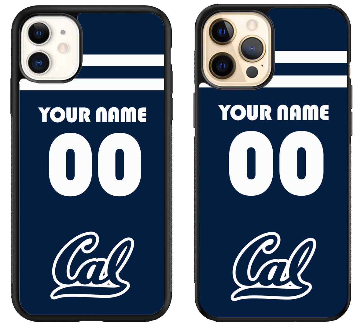 Custom Personalized California Golden Bears iPhone 12 | 12 Mini | 12 Pro | 12 Pro Max Case