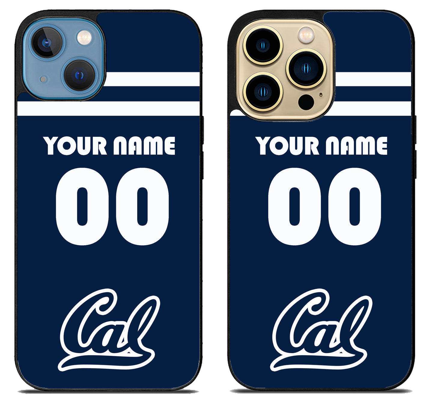 Custom Personalized California Golden Bears iPhone 14 | 14 Plus | 14 Pro | 14 Pro Max Case