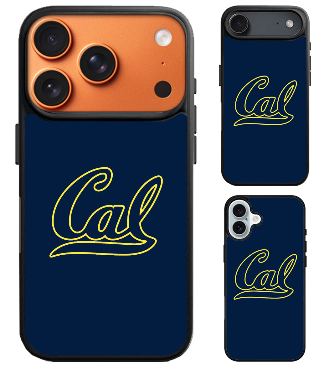 California Golden Bears style iPhone Air | iPhone 17 | 17 Pro | 17 Pro Max Case