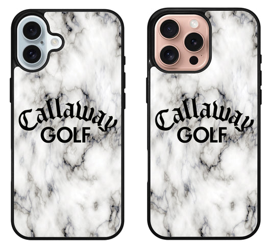 Callaway Logo Golf Marble iPhone 16 | 16 Plus | 16 Pro | 16 Pro Max Case