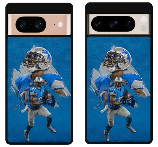 Calvin Johnson Detroit Lions Google Pixel 8 | 8 Pro Case