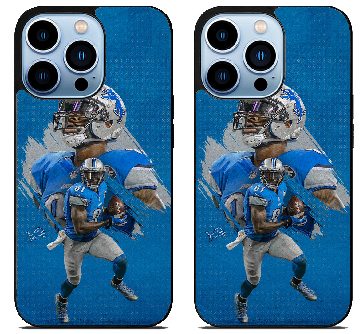 Calvin Johnson Detroit Lions iPhone 15 Pro | iPhone 15 Pro Max Case