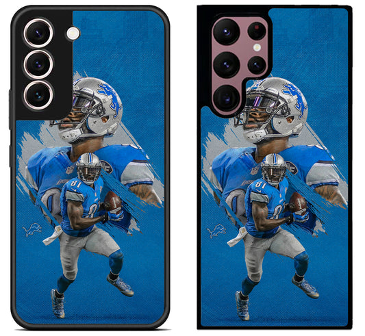 Calvin Johnson Detroit Lions Samsung Galaxy S22 | S22+ | S22 Ultra Case