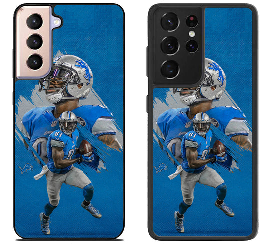 Calvin Johnson Detroit Lions Samsung Galaxy S21 | S21 FE | S21+ | S21 Ultra Case