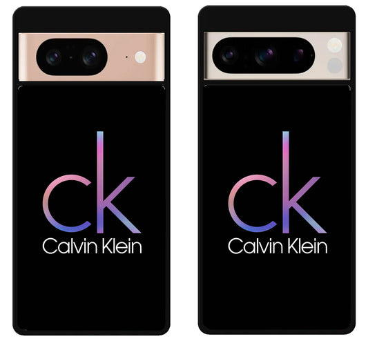 Calvin Klein Black Logo Google Pixel 8 | 8 Pro Case