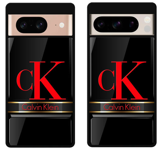 Calvin Klein Black Metallic Google Pixel 8 | 8 Pro Case