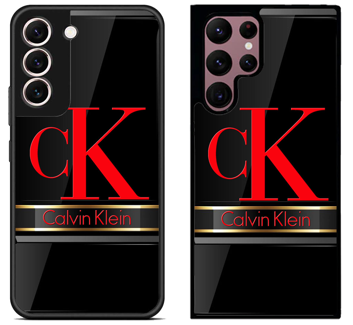 Calvin Klein Black Metallic Samsung Galaxy S22 | S22+ | S22 Ultra Case