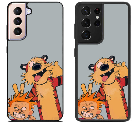 Calvin and Hobbes Samsung Galaxy S21 | S21 FE | S21+ | S21 Ultra Case