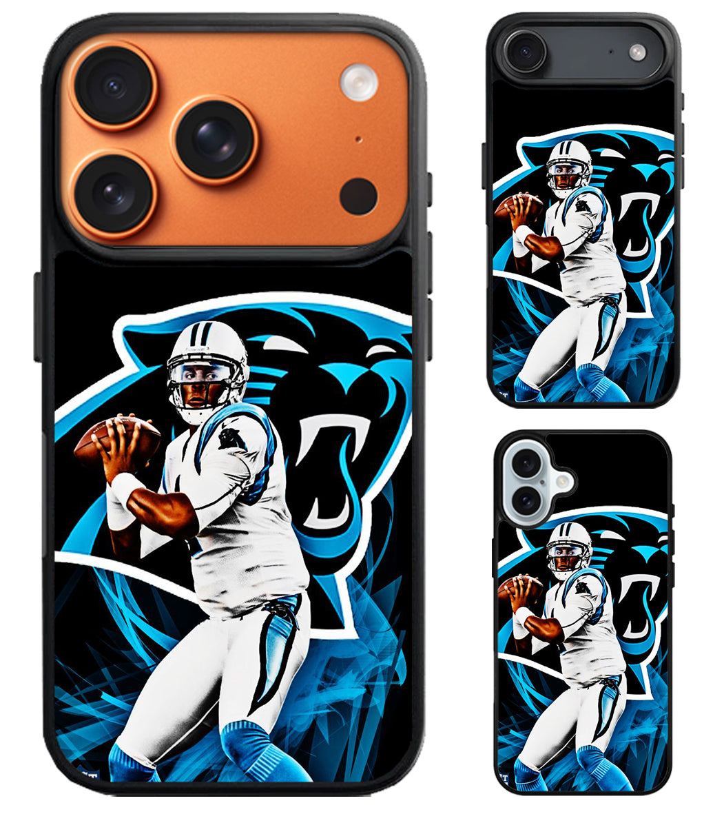 Cam Newton Carolina Panthers iPhone Air | iPhone 17 | 17 Pro | 17 Pro Max Case