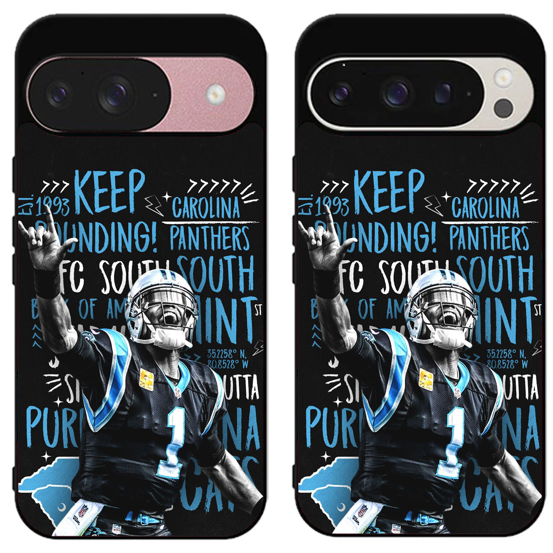 Cam Newton Carolina cool Google Pixel 9 | 9 Pro | 9 Pro XL Case