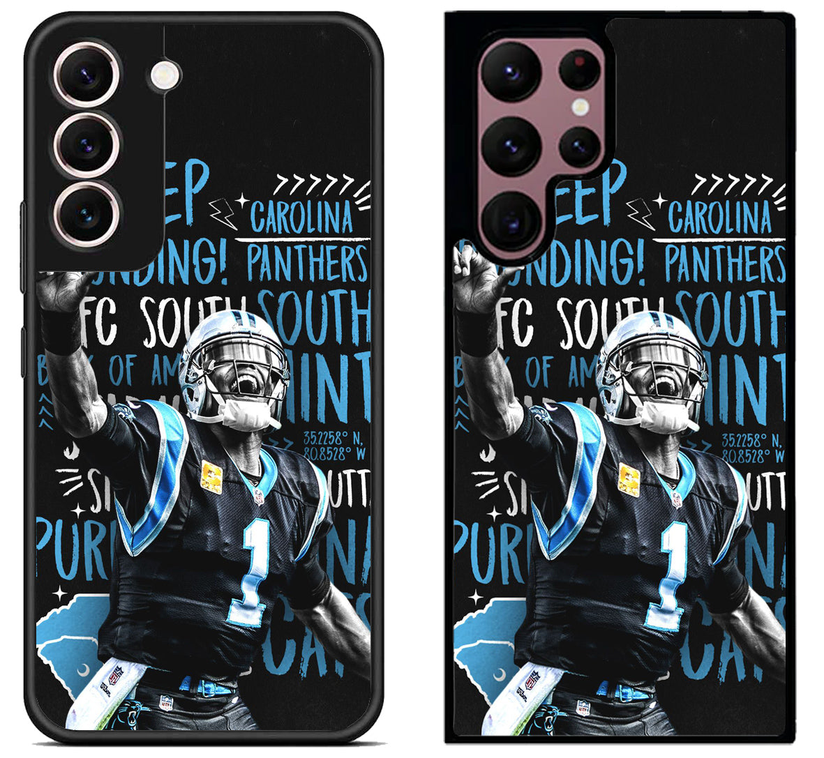 Cam Newton Carolina cool Samsung Galaxy S22 | S22+ | S22 Ultra Case