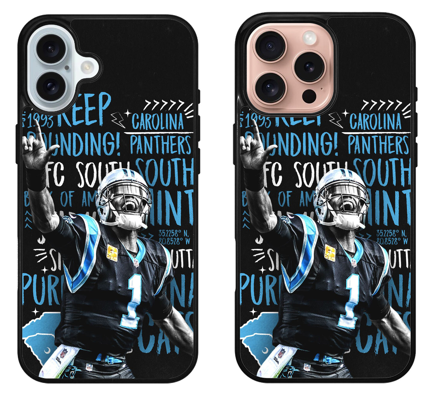 Cam Newton Carolina cool iPhone 16 | 16 Plus | 16 Pro | 16 Pro Max Case