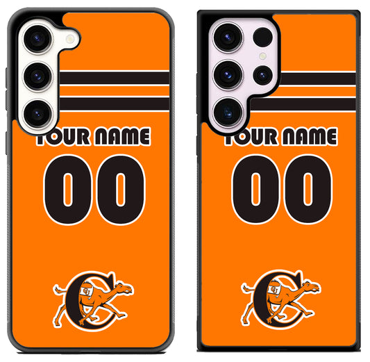 Custom Personalized Campbell Fighting Camels Samsung Galaxy S23 | S23+ | S23 Ultra Case