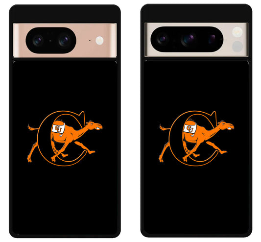 Campbell Fighting Camels Black Google Pixel 8 | 8 Pro Case