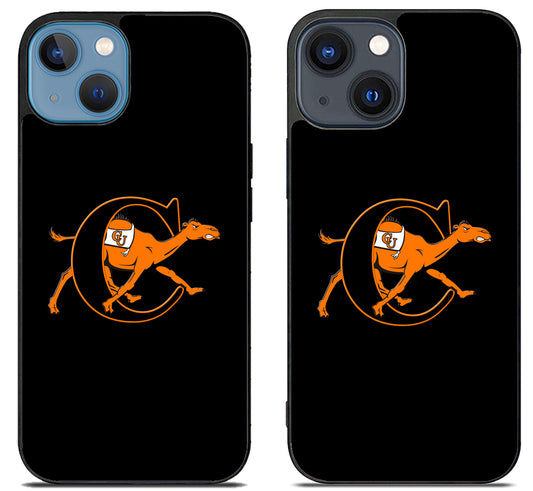 Campbell Fighting Camels Black iPhone 15 | iPhone 15 Plus Case