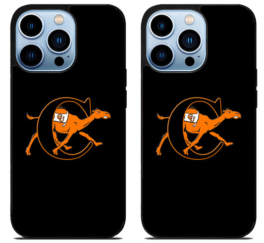 Campbell Fighting Camels Black iPhone 15 Pro | iPhone 15 Pro Max Case