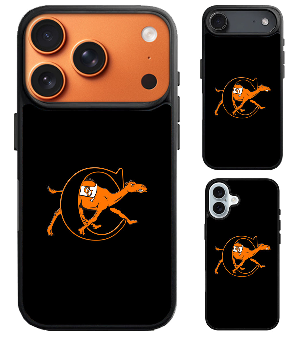 Campbell Fighting Camels Black iPhone Air | iPhone 17 | 17 Pro | 17 Pro Max Case