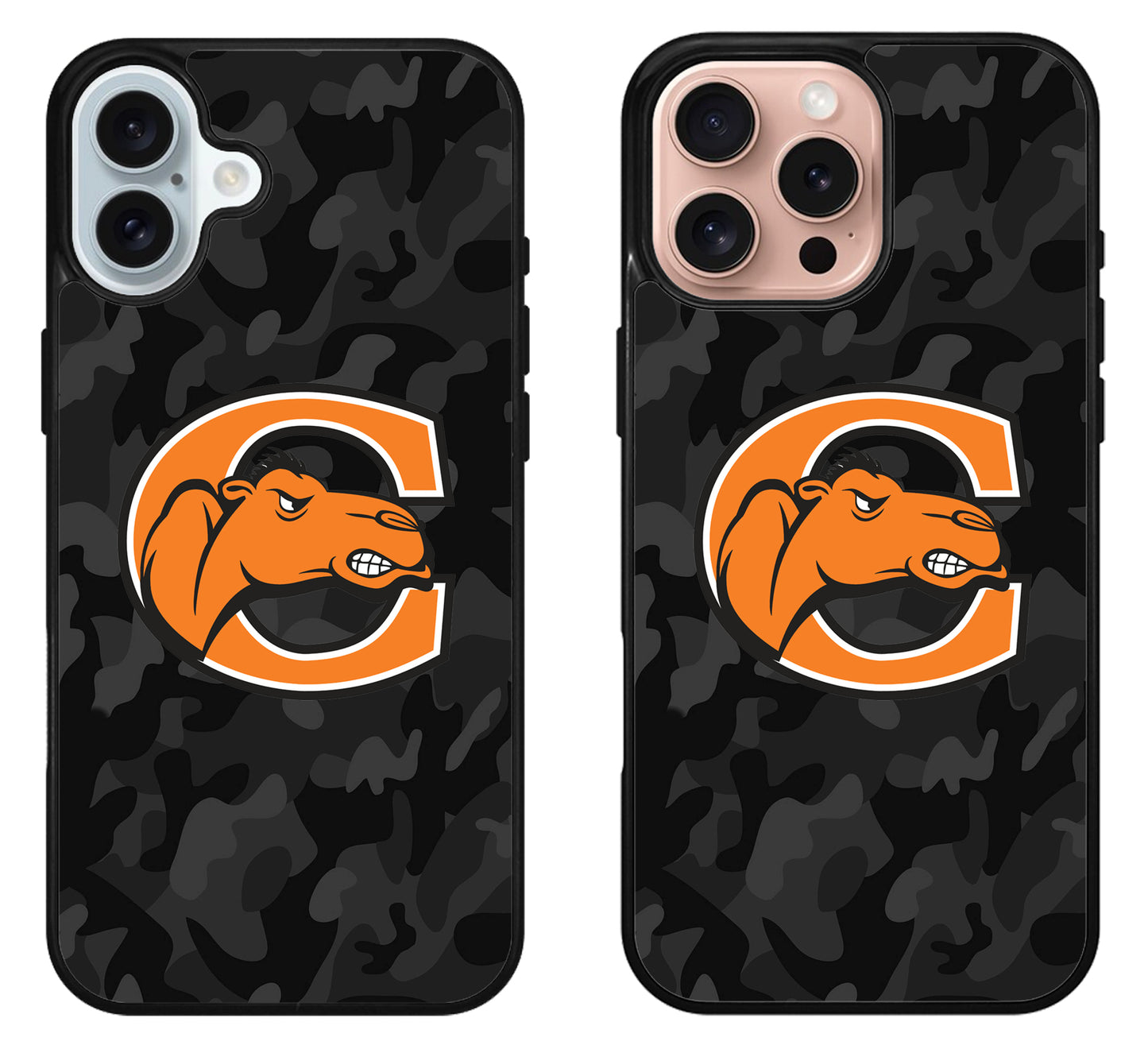 Campbell Fighting Camels Camo iPhone 16 | 16 Plus | 16 Pro | 16 Pro Max Case