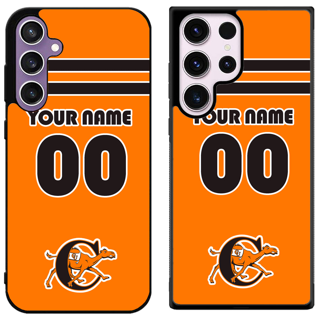 Custom Personalized Campbell Fighting Camels Samsung Galaxy S24 | S24+ | S24 Ultra Case