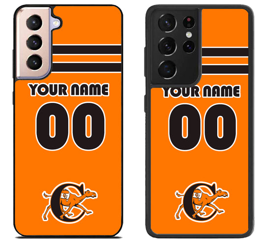 Custom Personalized Campbell Fighting Camels Samsung Galaxy S21 | S21 FE | S21+ | S21 Ultra Case