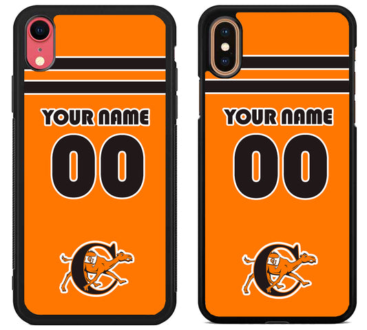 Custom Personalized Campbell Fighting Camels iPhone X | Xs | Xr | Xs Max Case
