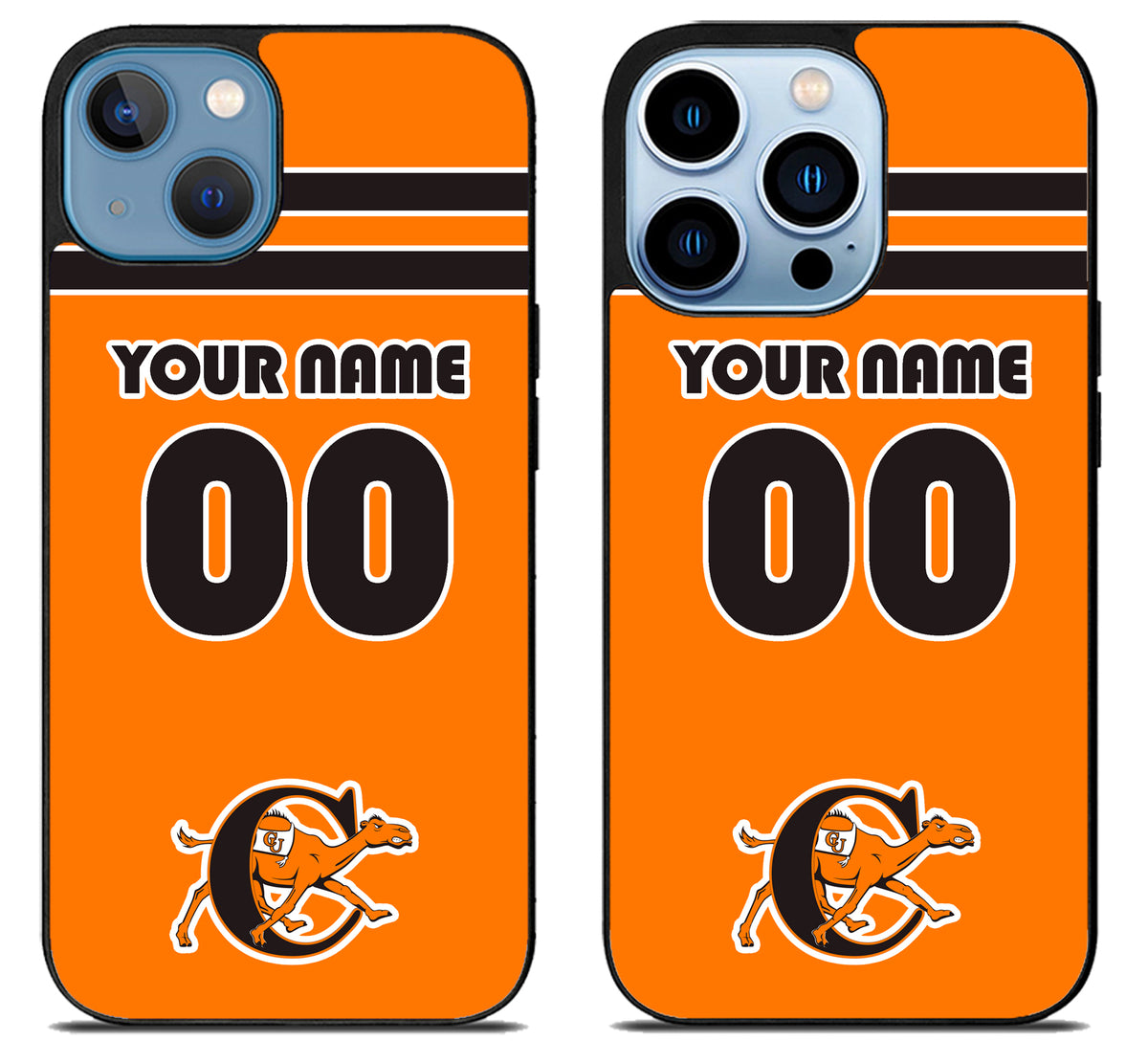 Custom Personalized Campbell Fighting Camels iPhone 13 | 13 Mini | 13 Pro | 13 Pro Max Case