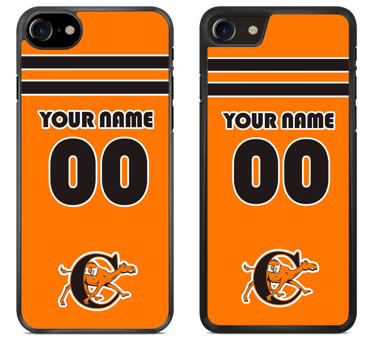 Custom Personalized Campbell Fighting Camels iPhone SE 2020 | iPhone SE 2022 Case