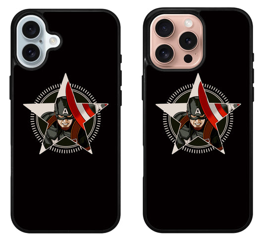 Captain America iPhone 16 | 16 Plus | 16 Pro | 16 Pro Max Case