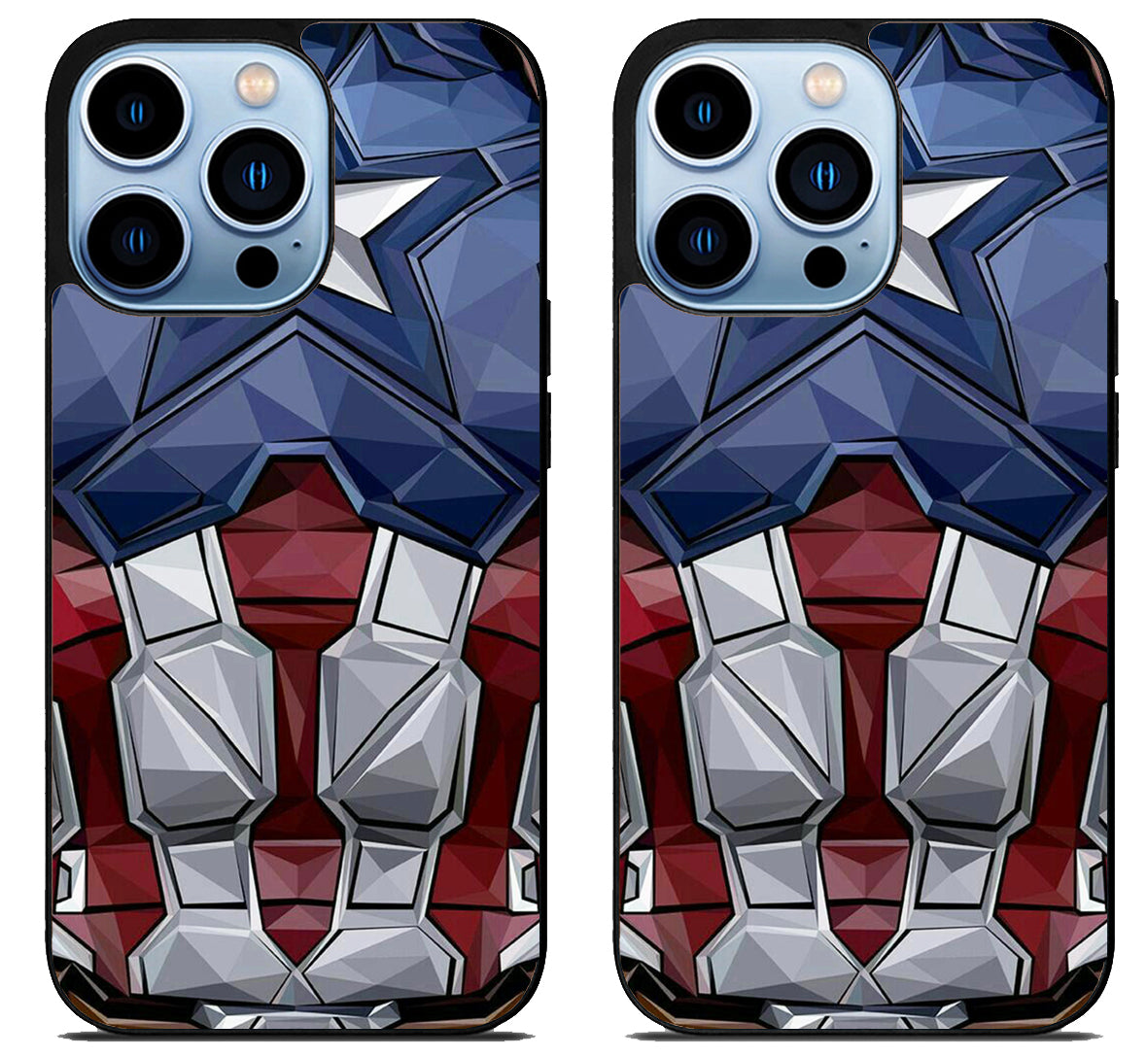 Captain America Chest Body  iPhone 15 Pro | iPhone 15 Pro Max Case