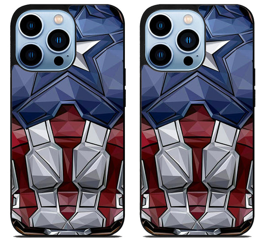 Captain America Chest Body  iPhone 15 Pro | iPhone 15 Pro Max Case