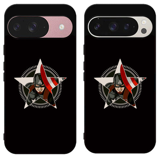 Captain America Logo Google Pixel 9 | 9 Pro | 9 Pro XL Case