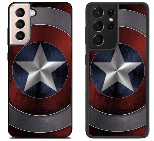 Captain America Wallpaper Samsung Galaxy S21 | S21 FE | S21+ | S21 Ultra Case