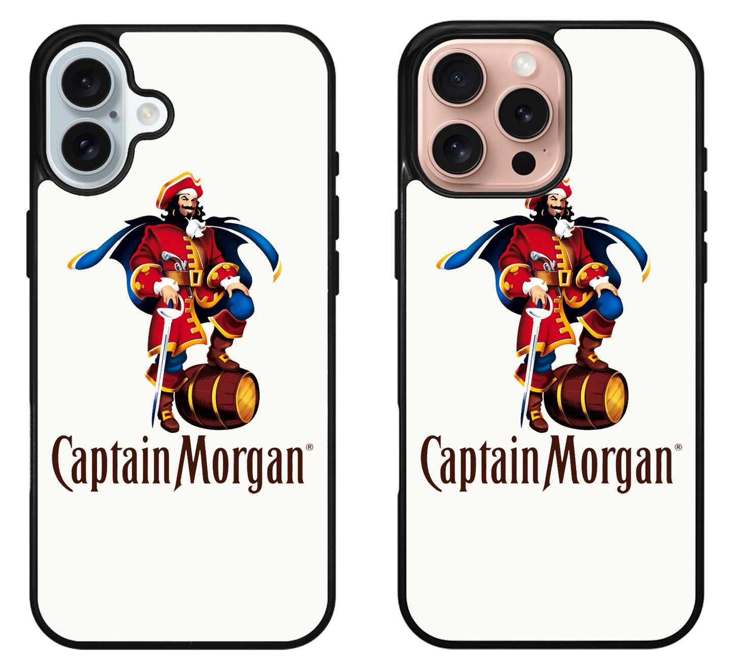 Captain Morgan Logo iPhone 16 | 16 Plus | 16 Pro | 16 Pro Max Case