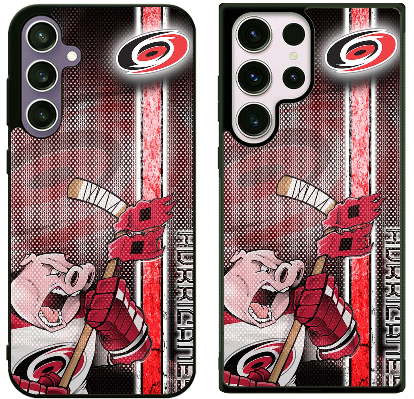 Carolina Hurricanes Background Samsung Galaxy S25 | S25+ | S25 Ultra Case