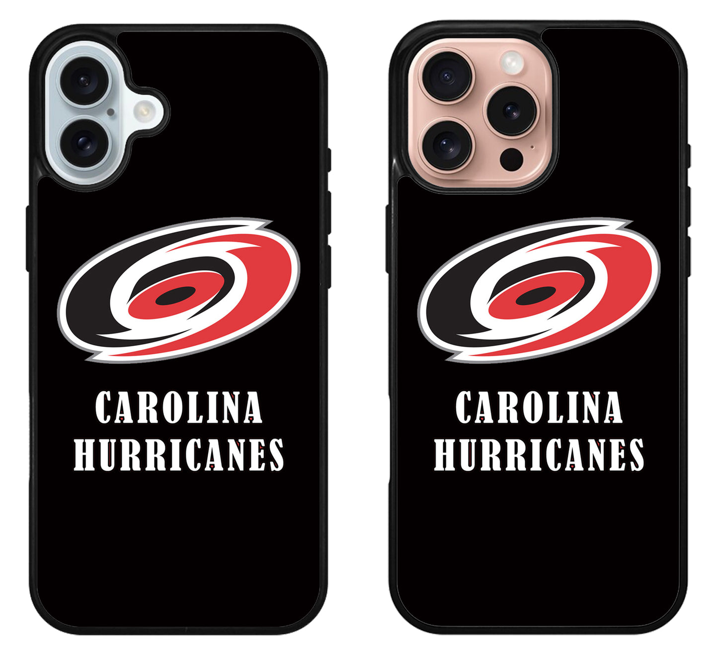 Carolina Hurricanes Black iPhone 16 | 16 Plus | 16 Pro | 16 Pro Max Case