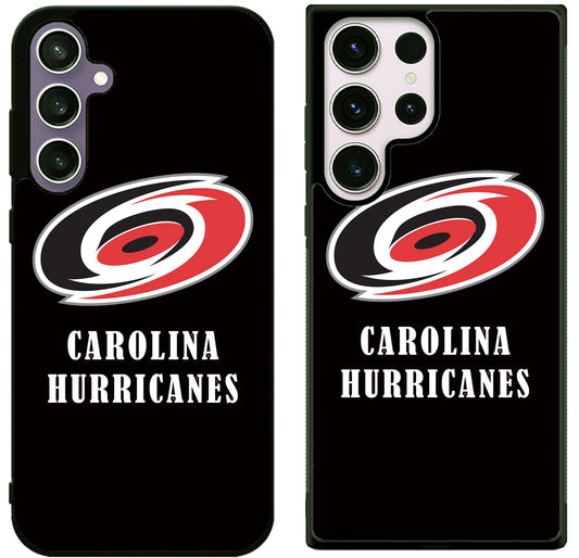 Carolina Hurricanes Black Samsung Galaxy S25 | S25+ | S25 Ultra Case
